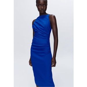 Zara Draped Slip Dress